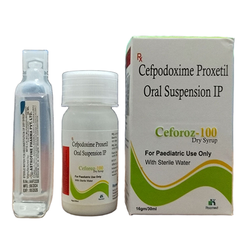 Ceforoz-100 Ds - Pediatric Product by Trunep Healthcare