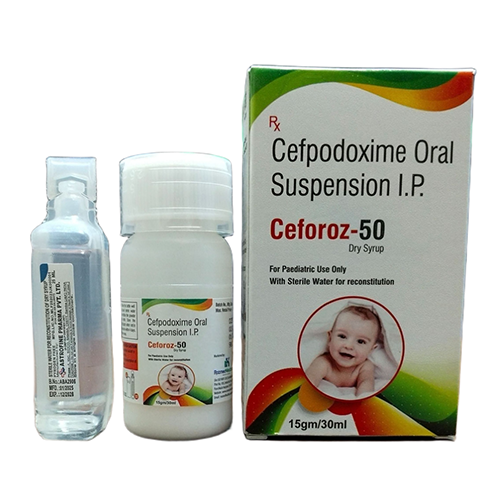 Ceforoz-50 Ds - Pediatric Product by Trunep Healthcare