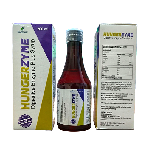 Hungerzyme - Syrups Product by Trunep Healthcare