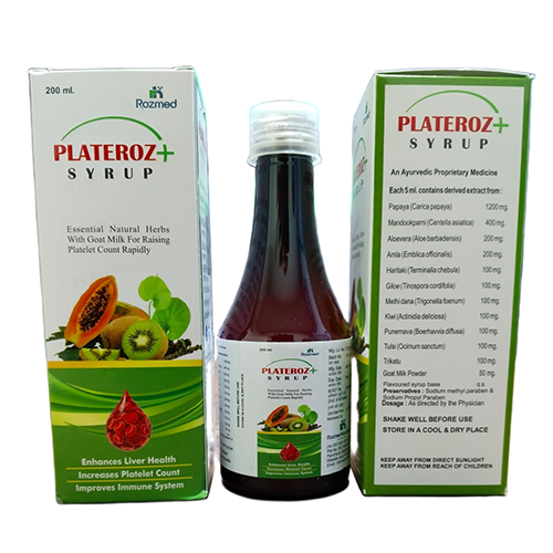 Plateroz + - Ayurvedic Product by Trunep Healthcare