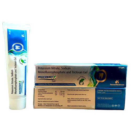 Rozdent F - Dental Range Product by Trunep Healthcare