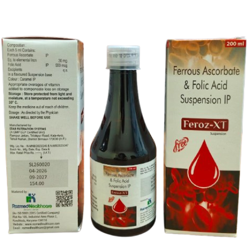 Feroz-xt - Syrups Product by Trunep Healthcare