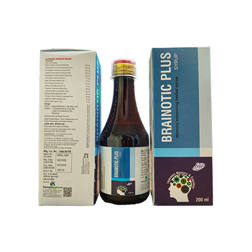 Brainotic Plus Syrup - Syrups Product by Trunep Healthcare