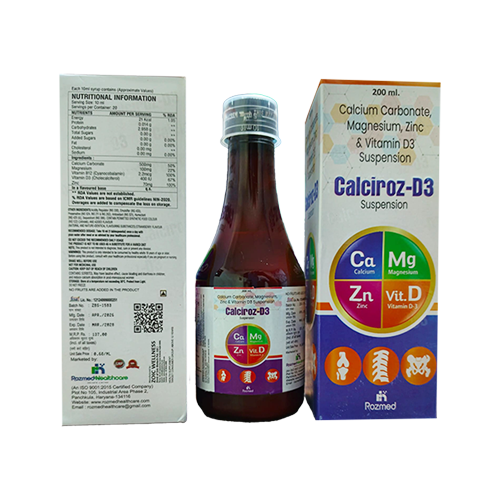 Calciroz-D3 Suspension - Suspension Product by Trunep Healthcare
