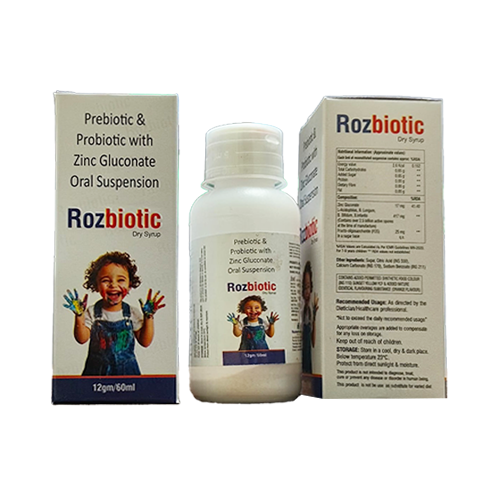 Rozbiotic Dry Syrup - Dry Syrup Product by Trunep Healthcare