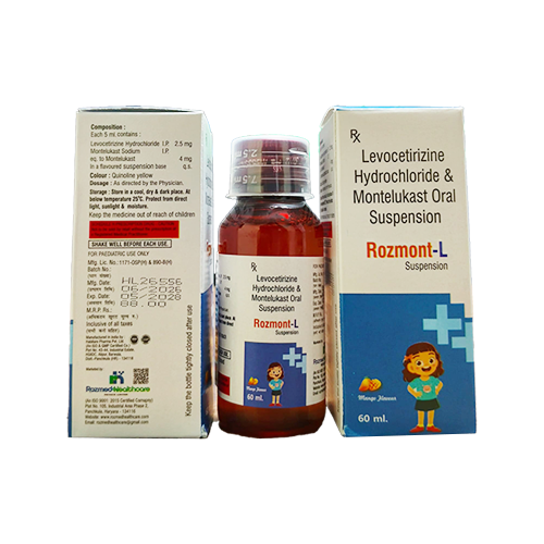 Rozmont-L Oral Suspension - Suspension Product by Trunep Healthcare